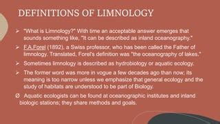 limnology hardness test meaning|limnology courses.